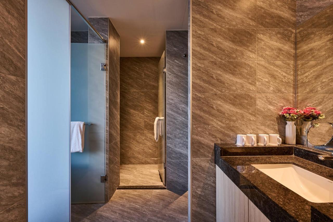 Cuncyue Hot Spring Resort Luodong Esterno foto Bathroom