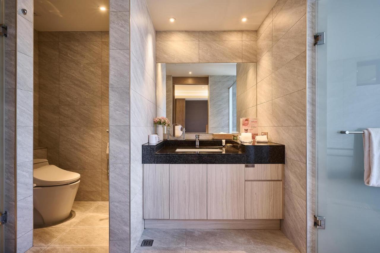 Cuncyue Hot Spring Resort Luodong Esterno foto Bathroom