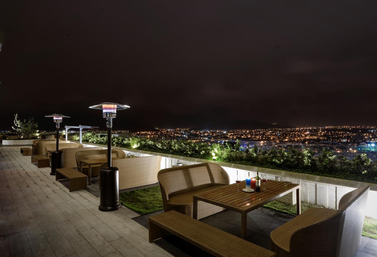 Cuncyue Hot Spring Resort Luodong Esterno foto Skyline
